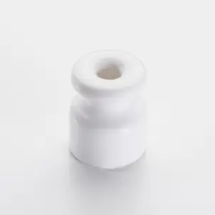 Weißer keramischer Isolator - Retro-Isolatoren
