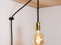 Decentrator V cable holder brown - Retro Insulators