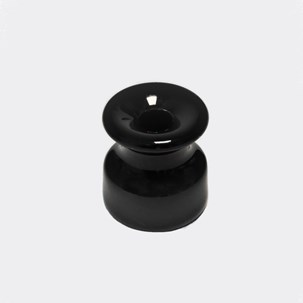 Insulator black Florence - Retro Insulators