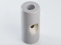 Soporte gris descentralizador de cables - Aisladores retro