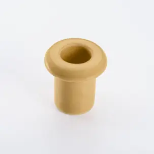 Ojalón de hilo cerámico ocre - Aisladores retro