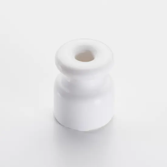 Aislante cerámico blanco - Aisladores retro