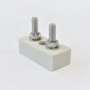 Connecteur stéatite à deux sens - Pinces