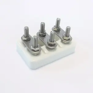 Bloc terminal moteur triphasé 50A - Pinces