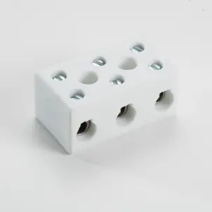 Bloc terminal à trois voies - Pinces