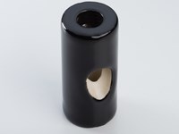 Reggicavo decentratore nero - Isolatori rétro