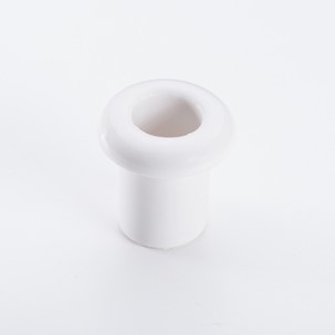 Passafilo ceramica bianco - Isolatori rétro