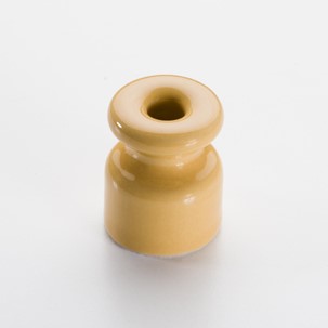 Isolatore ceramica ocra - Isolatori rétro
