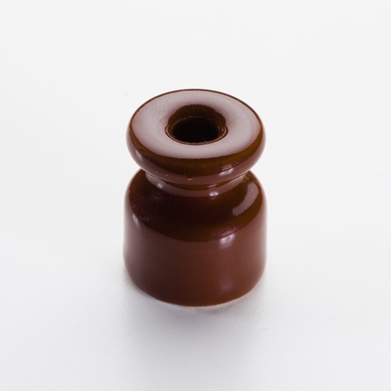 Isolatore ceramica marrone - Isolatori rétro